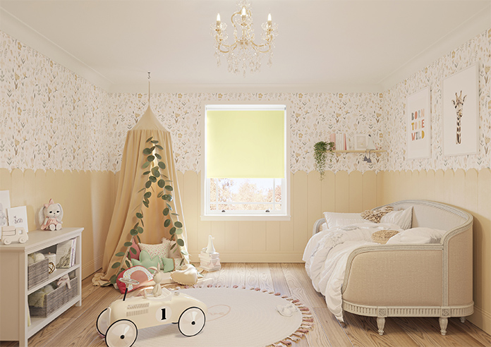Rimini (FR Blackout), Milky Cream - Twist&Fit Roller Blind - Image 8